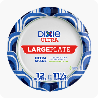 Dixie holiday paper plates best sale