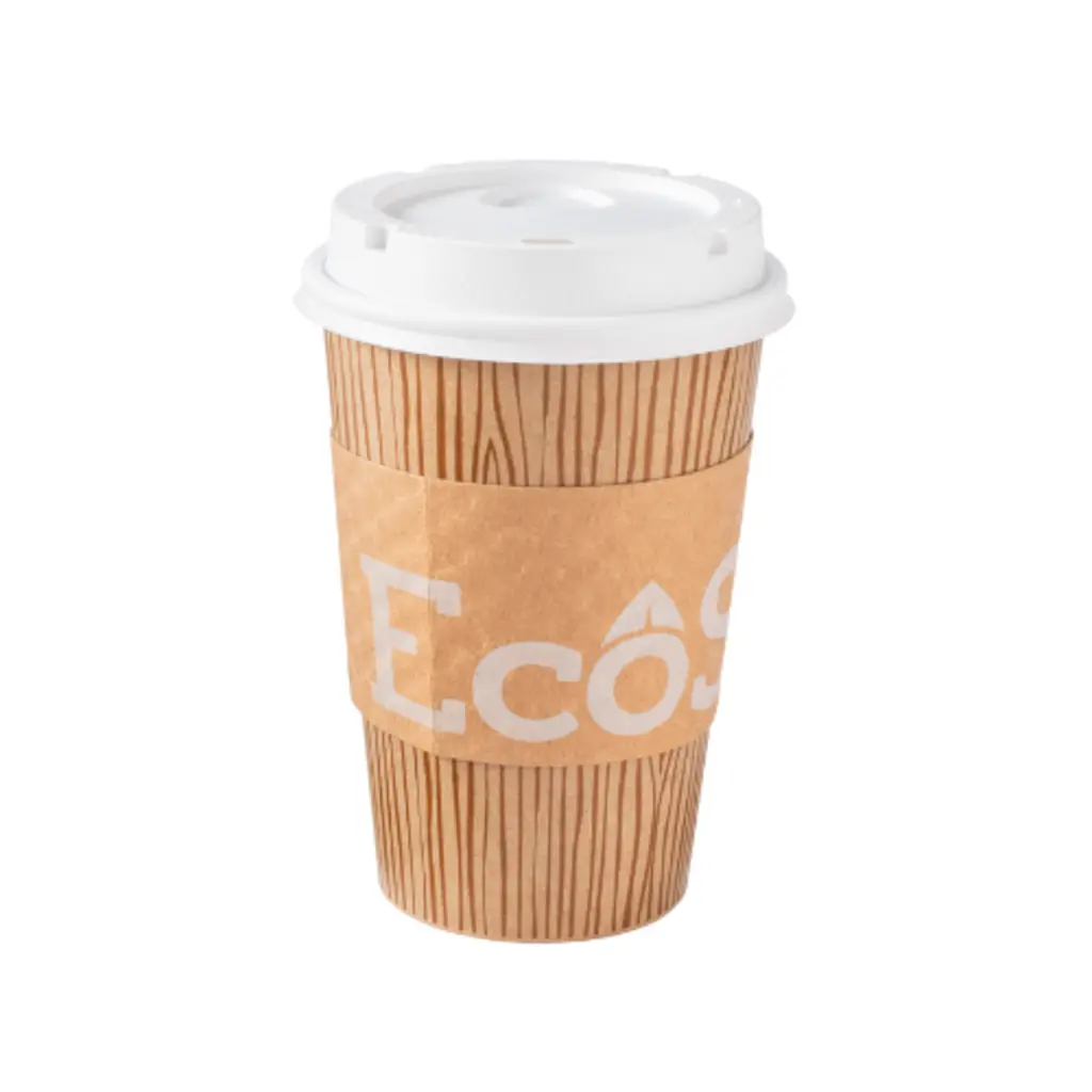 Image of paper cup with lid