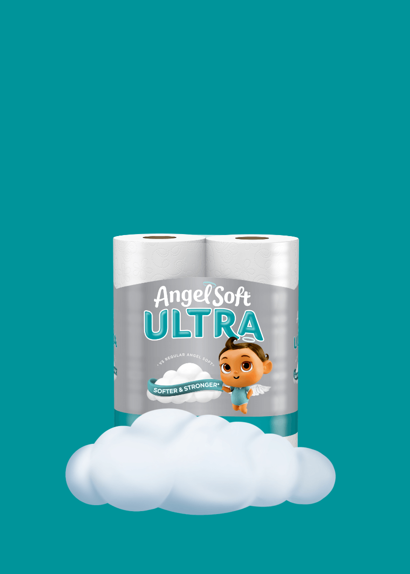 Angel Soft Ultra Toilet Paper Hero