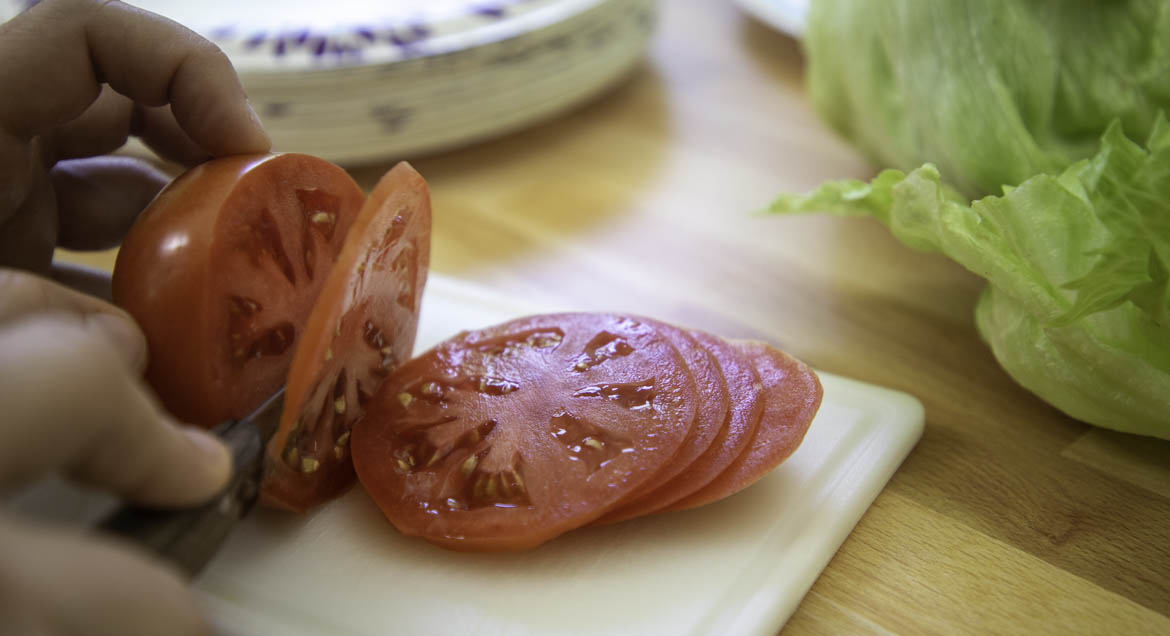 Sliced Tomatoes.