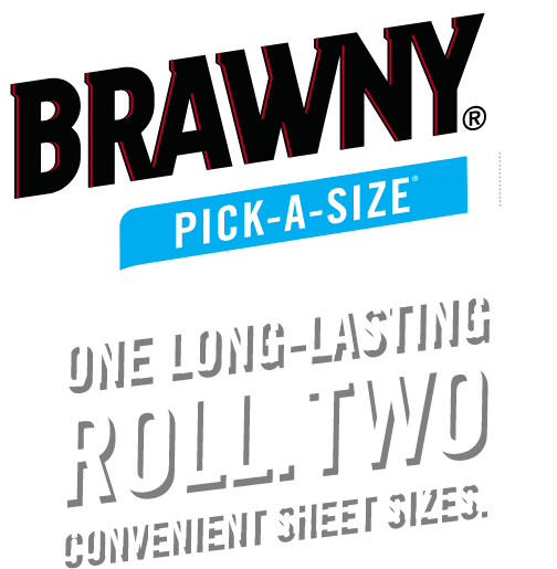 brawny paper towel logo